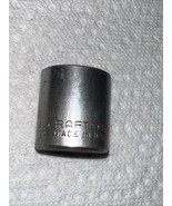 Vintage Craftsman 44338EE 13/16&quot; Shallow Socket 3/8&quot; Drive  12 Point Mad... - $6.18 CAD