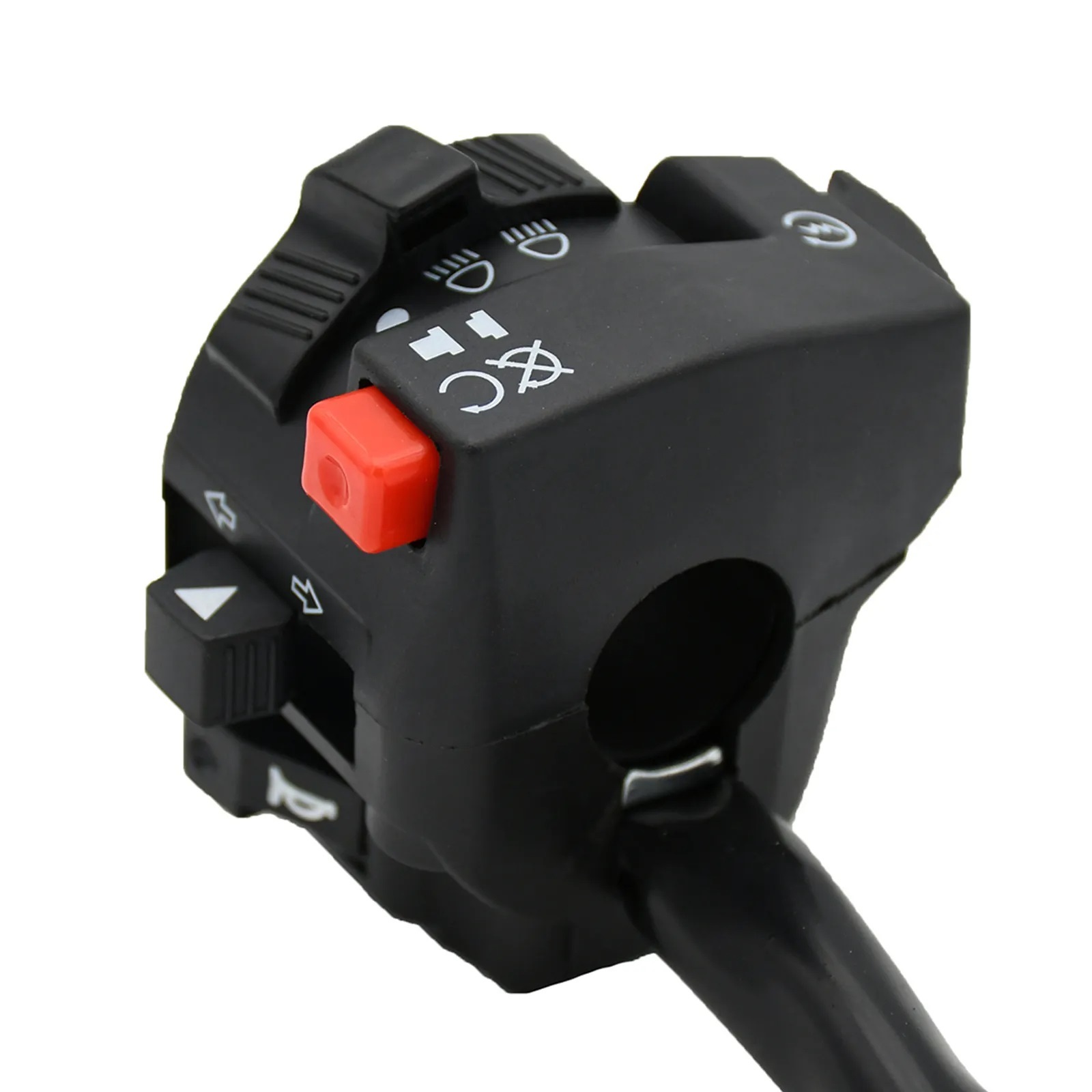 Motorcycle Electric Start Switch Horn Turn Signals Indicator Switch Far ... - $15.99
