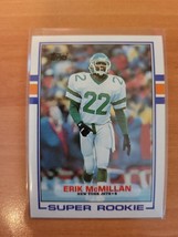 1989 Topps #223 Erik McMillan - Super Rookie - New York Jets - NFL - Fresh pull - £1.40 GBP