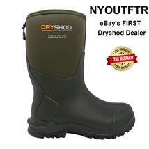 Dryshod Sizes 7-13 Legend MXT Mid Moss Hard-Working Outdoor Boots LGX-MM-MS - £89.78 GBP