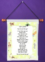 Cat&#39;s 10 Commandments - Personalized Wall Hanging (870-1) - £15.17 GBP