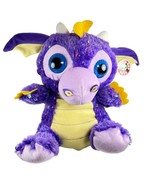 Dragon Wings Plush Purple Glitter Large Eyes Sparkle Stars u 16 in NEW - $32.90