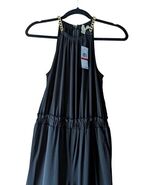 NWT Michael Kors Black Jumpsuit With Gold Accents Size XS Retail $155 - €32,21 EUR