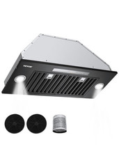 Range Hood Insert, 30 Inch Built-in Kitchen Vent Hood, 800CFM Steel Stove Hood,  - $536.21