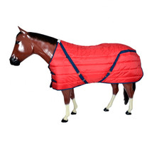 Jacks Imports 10522-NV-GY-82 Quilted Blanket &amp; Rug, Navy &amp; Gray - Size 82 - $117.94