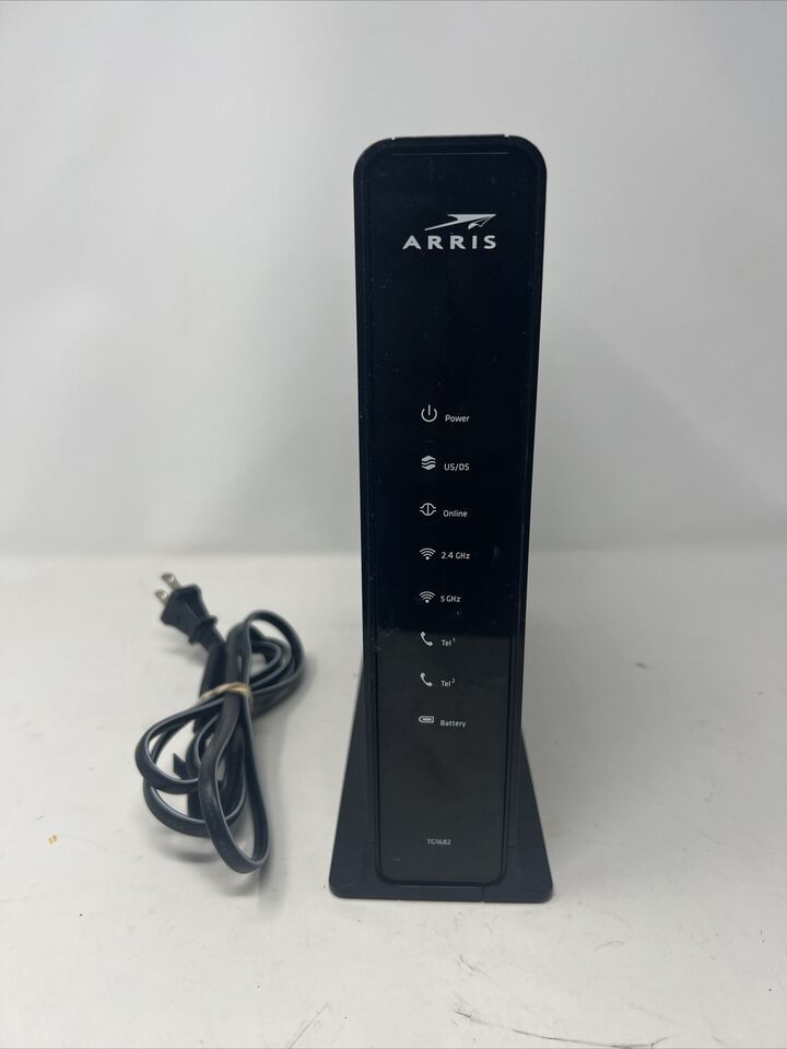 Arris TG1682G Gateway Cable Modem Router w/ Cord - $23.74