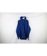 Deadstock Vintage 70s Streetwear Mens Large Tall Blank Full Zip Hoodie B... - $2,904.79 MXN