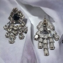 Vintage Rhinestone Earrings - £31.42 GBP