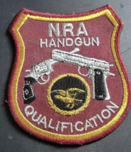 NRA Handgun Qualification Patch 2nd Amendment Rights Gun Range Collectible - $242.13 MXN