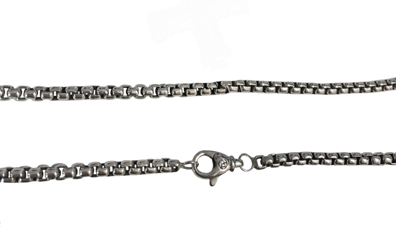 David Yurman Silver 24" Box Chain 3.5mm - £380.38 GBP