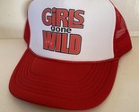 Vintage Girls Gone Wild Hat Video Movie Trucker Hat snapback Summer Red Cap - £14.14 GBP