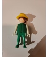 Playmobil Figure And Accessories 1974 Yellow Feathered Hat Vintage - £6.12 GBP