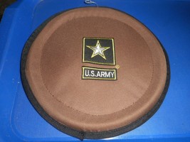 US Army Frisbee Dog Toy Sound Squeaker Christmas Doggie Stocking Stuffer... - £12.50 GBP