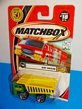 Matchbox 2002 Build It Right! Series #18 Dirt Hauler Green & Yellow Dump Truck - £2.22 GBP