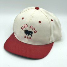 Sled Dogs KSS Snapback White Red Trucker Hat Adjustable Cap Racing Mushing - £19.55 GBP