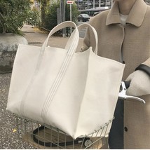 2021 Brand Bag Fashion Canvas Bags Shopping Handbags Lady Women Girl Large Size  - £29.05 GBP