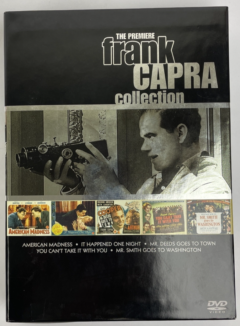 The Premiere Frank Capra Collection DVD 6-Disc VG It Happened One Night ... - $19.79