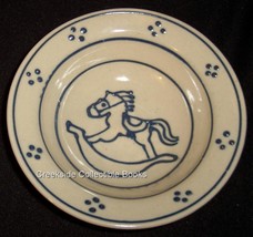 Child&#39;s Rocking Horse Bowl Gogi Cornish Pottery 1992 - $21.39