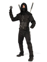 Rubies Mens Dark Ninja Costume, As Shown, Standard - £100.69 GBP