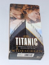 Titanic (VHS, 1998, 2-Tape Set, Widescreen Edition) - Leonardo DiCaprio - £2.35 GBP