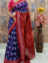 Wedding Sambalpuri Pasapali cotton Sarees,Latest Sambalpuri Pasapali Sar... - $129.35