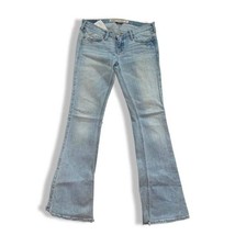 VINTAGE 2000s Y2K Hollister Flare Jeans Light Wash Low Rise Stretch Size... - $14.99
