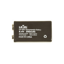 Rechargeable Ni-MH Battery 8.4V 200mAH for 9V Applications - $716.47 MXN