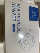 Round Solar Pool Ionizer Water Purifier up to 35,000 Gal Airthereal S6  - $51.94
