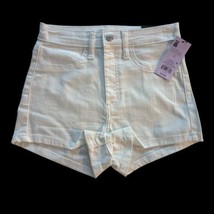 Wild Fable White Highest Rise Denim Shorts Size 2/28 Waist Stretch NEW WITH TAGS - £10.96 GBP