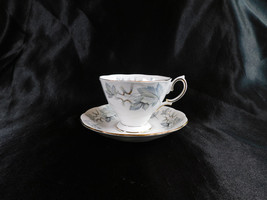 Royal Albert Teacup and Saucer in Silver Maple # 22829 - $222.70