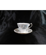 Royal Albert Teacup and Saucer in Silver Maple # 22829 - £175.14 GBP