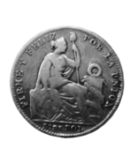 Peru ½ Sol, 1908 - $650.74 MXN