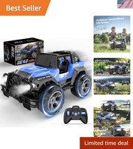 80 Min Playtime DE42 Remote Control Car 1:18 Scale - Adventurous Fun for... - $45.00