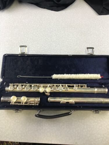 Primary image for Alpine Woodwinds Al-226L Silver Plated Flute Student Level With Case Kg A3