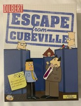 Dilbert Escape from Cubeville Board Game Fun Strategy Game 2 - 4 Players... - $18.38