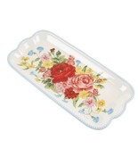 Pioneer Woman ~ Floral ~ 14.25 x 6.25 ~ Rectangular ~ Ceramic ~ Serving ... - $40.90 CAD