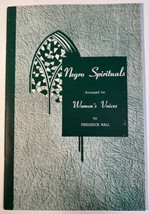 Negro Spirituals Arranged for Women’s Voices By Frederick Hall - Song Book - £33.46 GBP