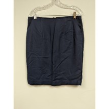 Forever 21 Womens Navy Blue Skirt Size Large L Pencil - £11.75 GBP