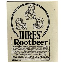 Hires Root Beer Soda Pop 1894 Advertisement Victorian Chas E Hires 2 ADB... - $378.90 MXN
