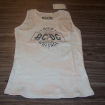 Teen Juniors Acdc High Voltage Tanktop Sleeveless T-shirt Small New w/ Tag Ac-Dc - £15.57 GBP