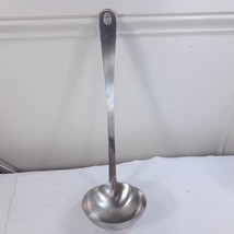 Vintage Frugal Gourmet soup Ladle with Hanging Hole Stainless Steel utensil - $12.00