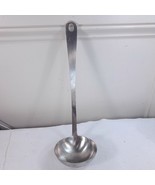 Vintage Frugal Gourmet soup Ladle with Hanging Hole Stainless Steel utensil - $12.00