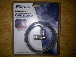 TARGUS Defcon CL PA410U Notebook Computer Combination Security Cable Lock - $24.99