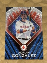 2011 Topps Diamond Stars Red Sox Adrian Gonzalez Card #DS-4 - £1.53 GBP