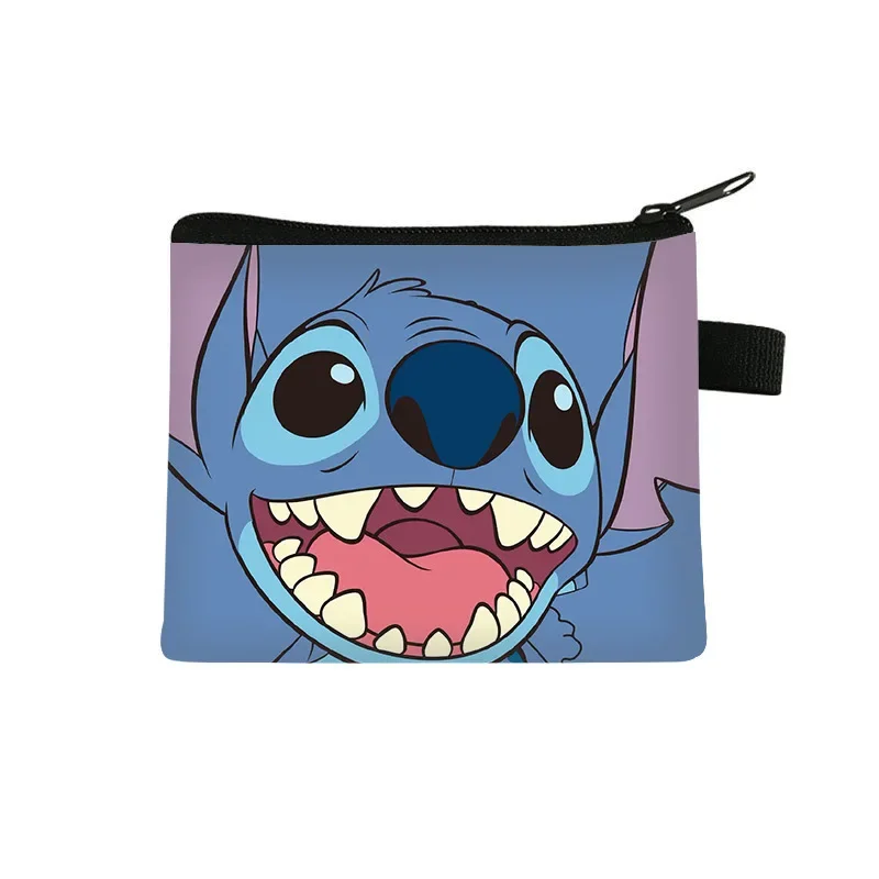 Disney Stitch Wallet Kawaii Lilo Stitch Coin Purse Cartoon Children Port... - $1.60