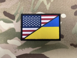 USA Ukraine Friendship Flag Morale Patch СБУ SBU Alpha SSO KORD Slava Ukraini - $7.66