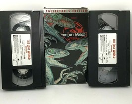 Jurassic Park The Lost World  VHS Video Tape Collectors Edition 2 Tape Set (D) - £21.21 GBP