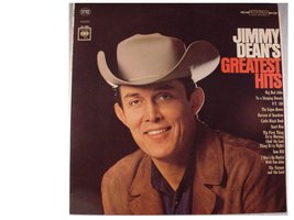 Jimmy Dean&#39;s Greatest Hits Record Album Vinyl LP [Vinyl] Jimmy Dean - $19.55
