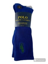 Polo  Ralph Lauren 3 Pack Classic Sport SockS.Sz.XL.NWT.MSRP$24.00 - $22.44