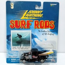 Johnny Lightning Surf Rods Black Pickup Truck Torrance Terrors Chevy 60's NEW - $21.77